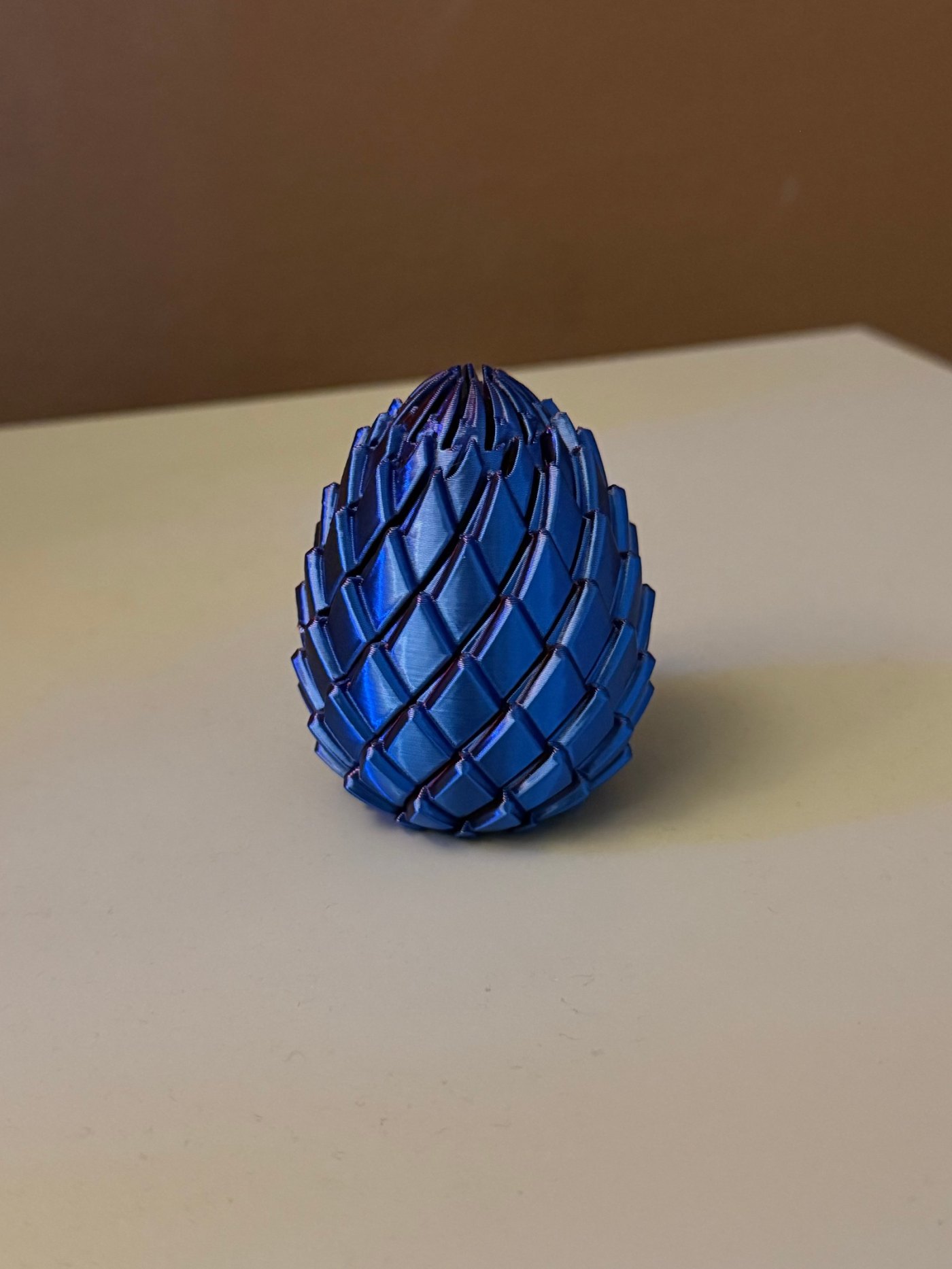 Bükülen Ejderha Yumurtası Fidget - Eklemli 3D Baskı