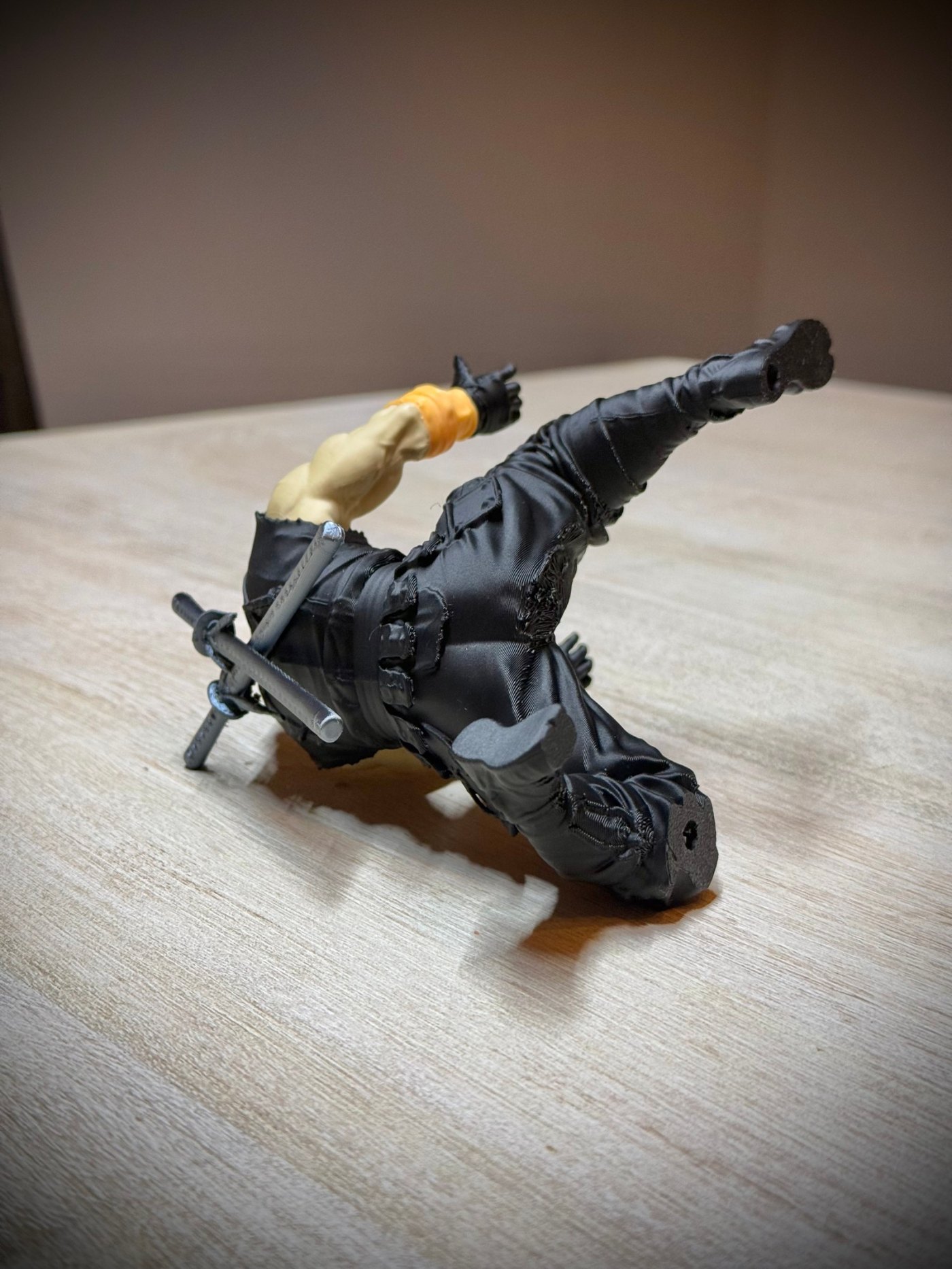 Ninja Kalemlik - Figürlü Masaüstü Organizer 3D Baskı