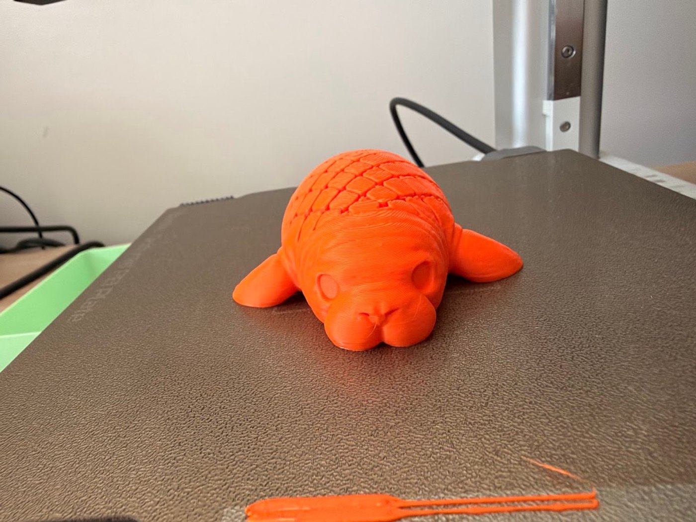 Eklemli Deniz İneği Figürü - Flexi Manatee 3D Baskı