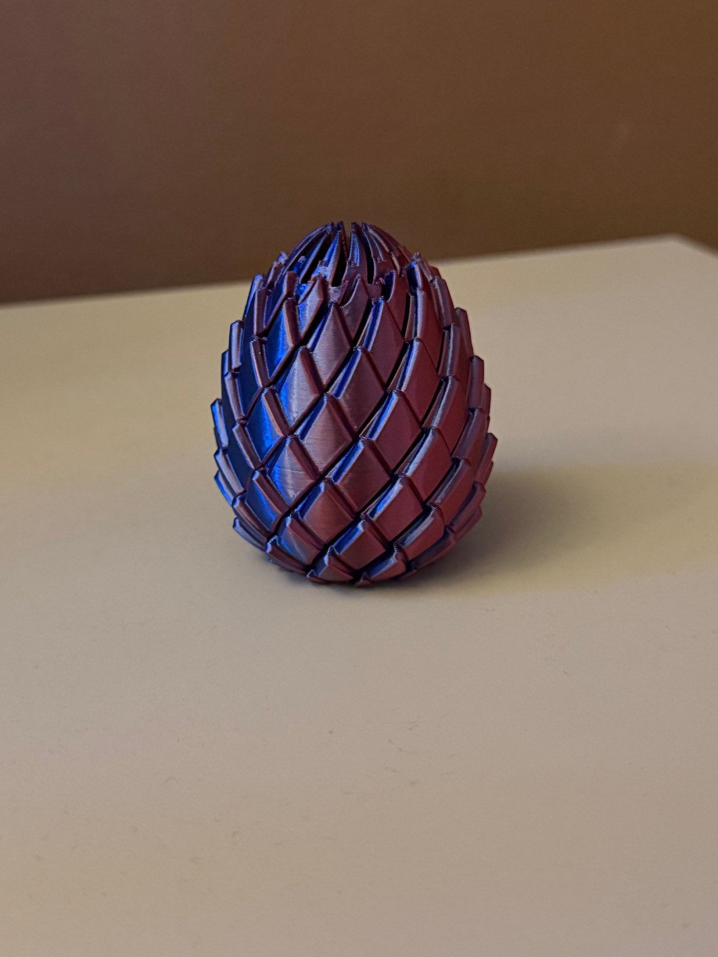 Bükülen Ejderha Yumurtası Fidget - Eklemli 3D Baskı