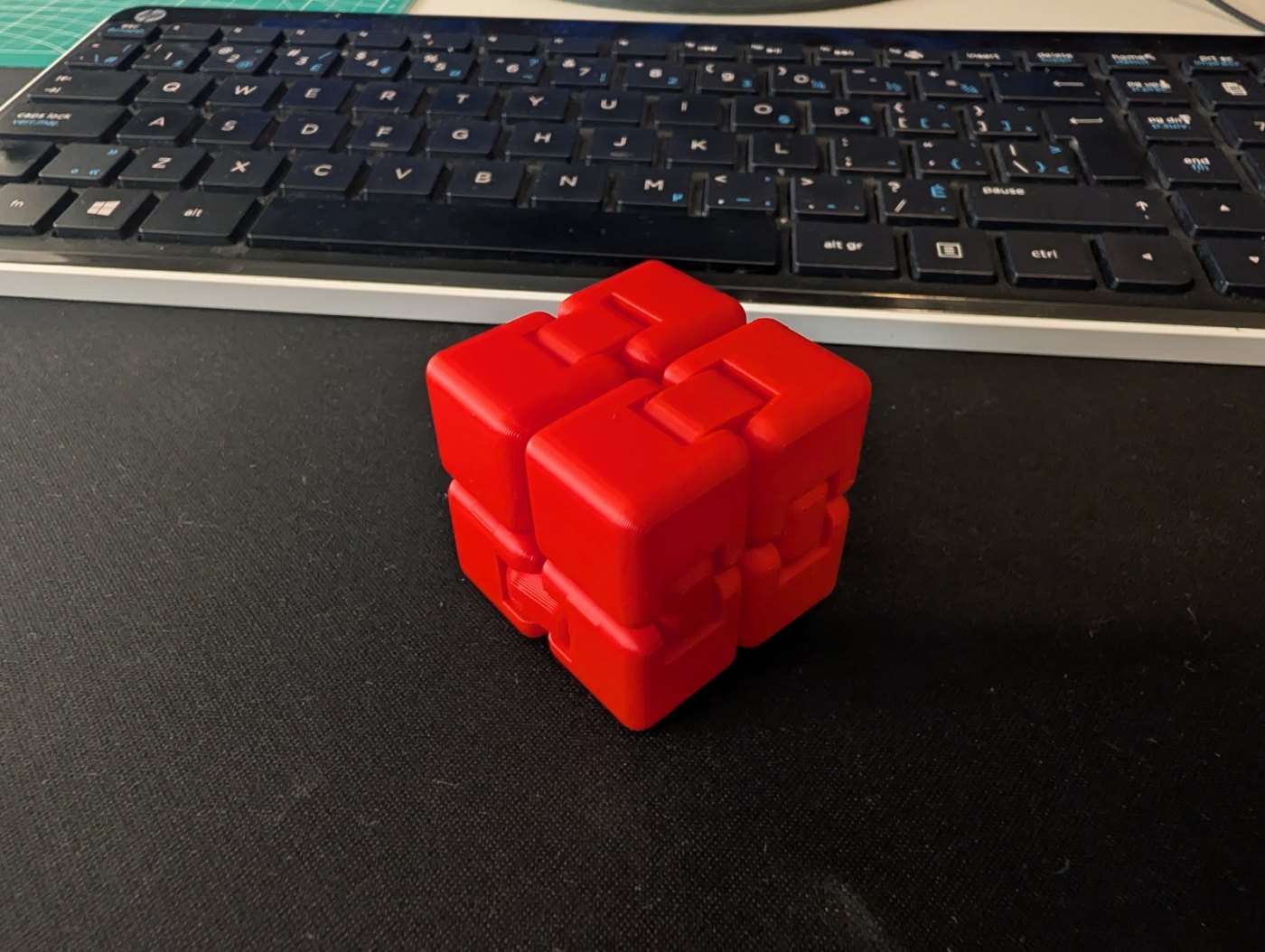 Sonsuz Küp Fidget Oyuncak - Katlanabilir Stres Küpü 3D Baskı