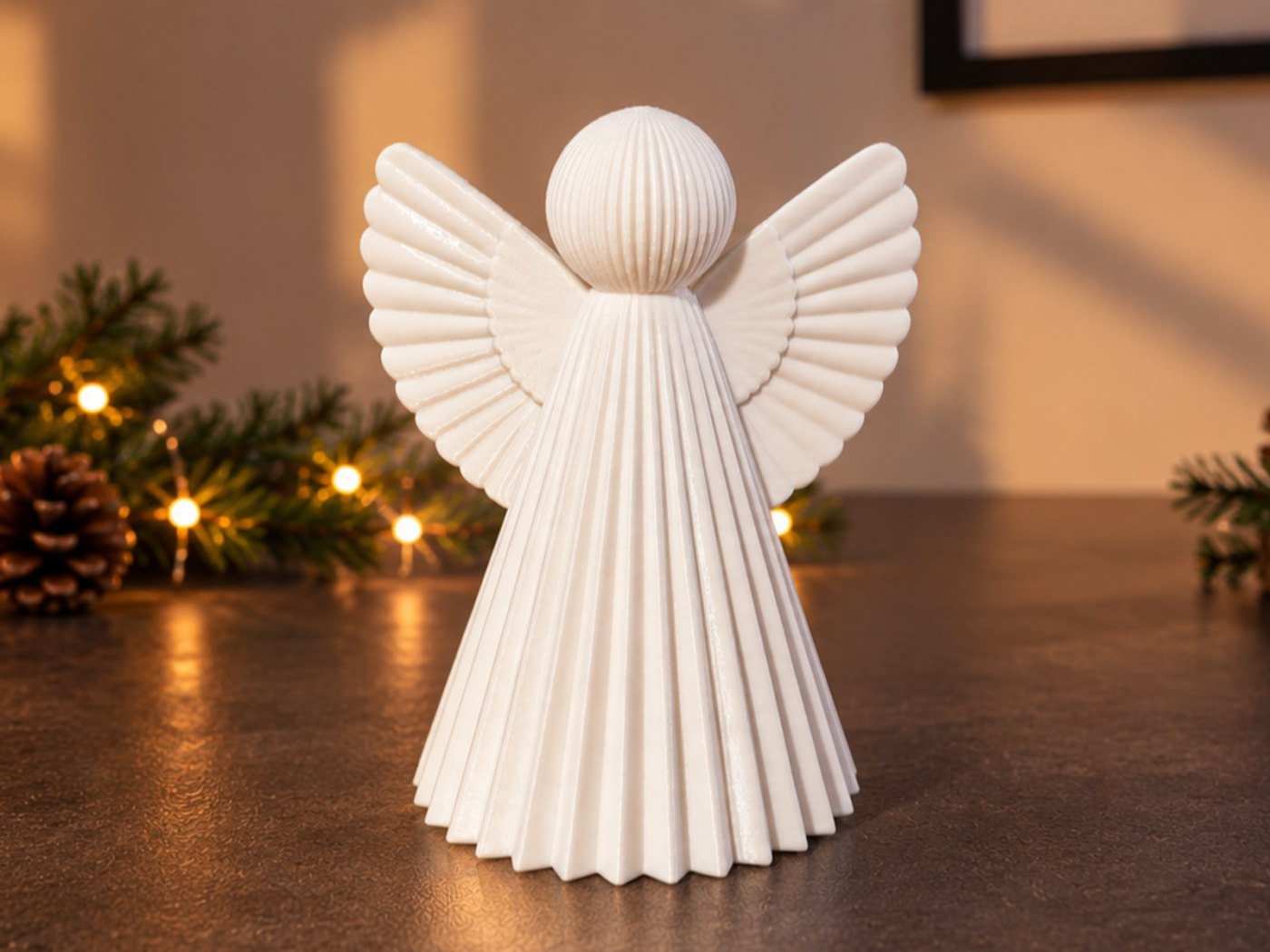 Minimalist Noel Meleği