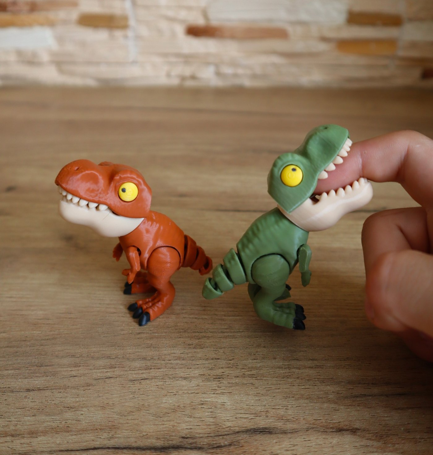 Isıran T-Rex Dinozor Figürü - Hareketli Çene Oyuncak
