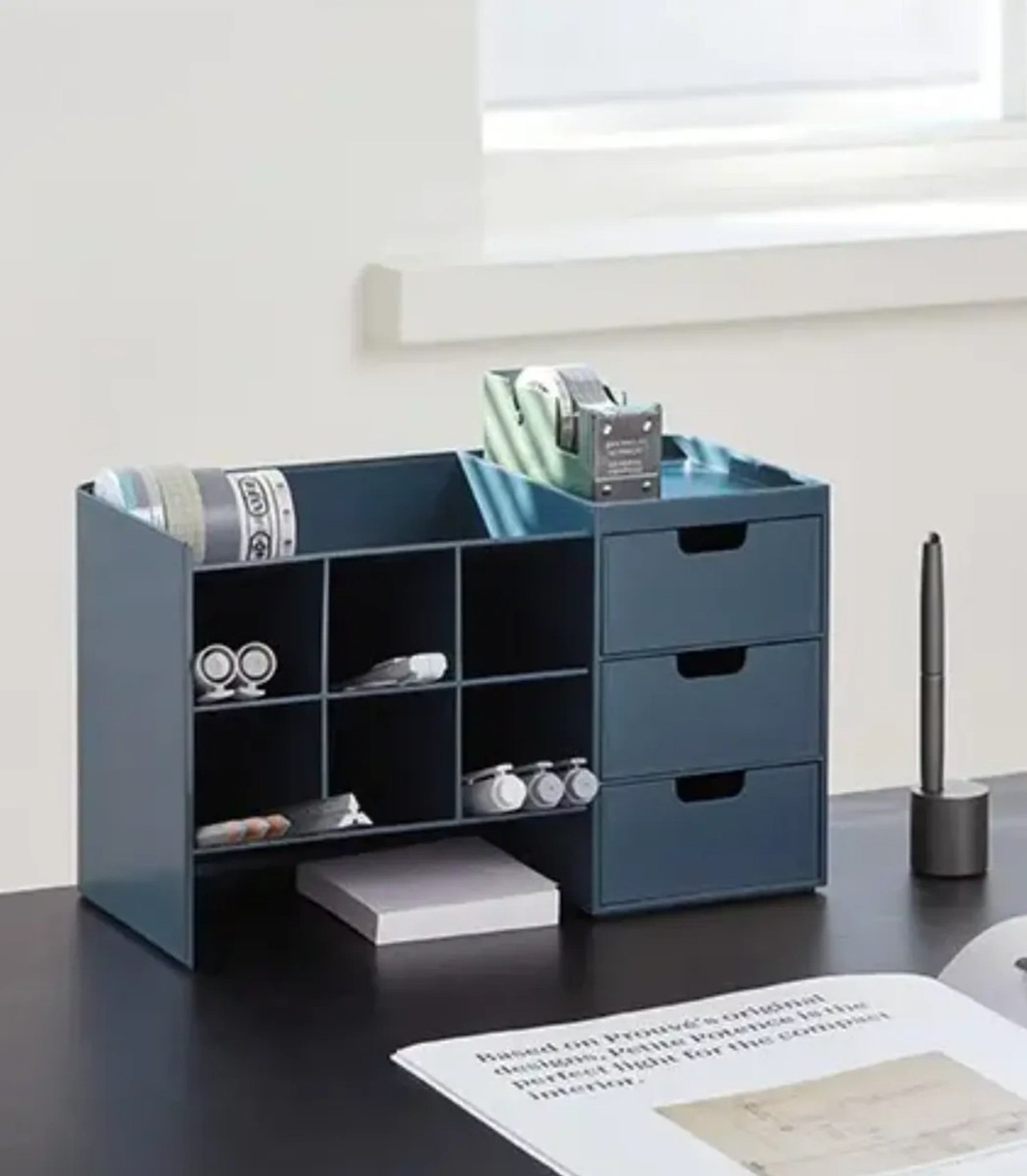Çekmeceli Modüler Masa Düzenleyici - Ofis Organizer