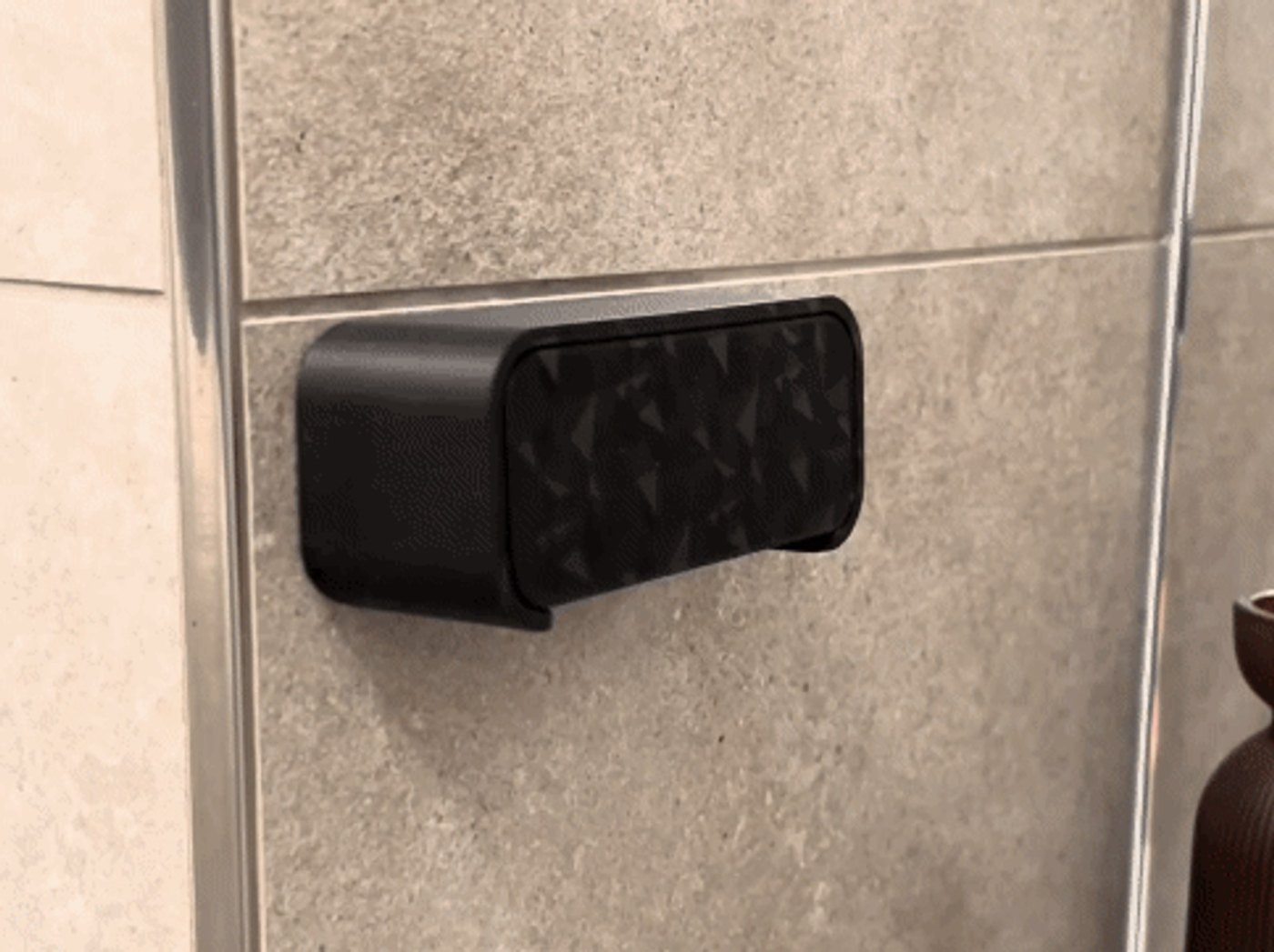 Duvara Monte Diş Fırçalığı - Yapışkanlı Banyo Düzenleyici