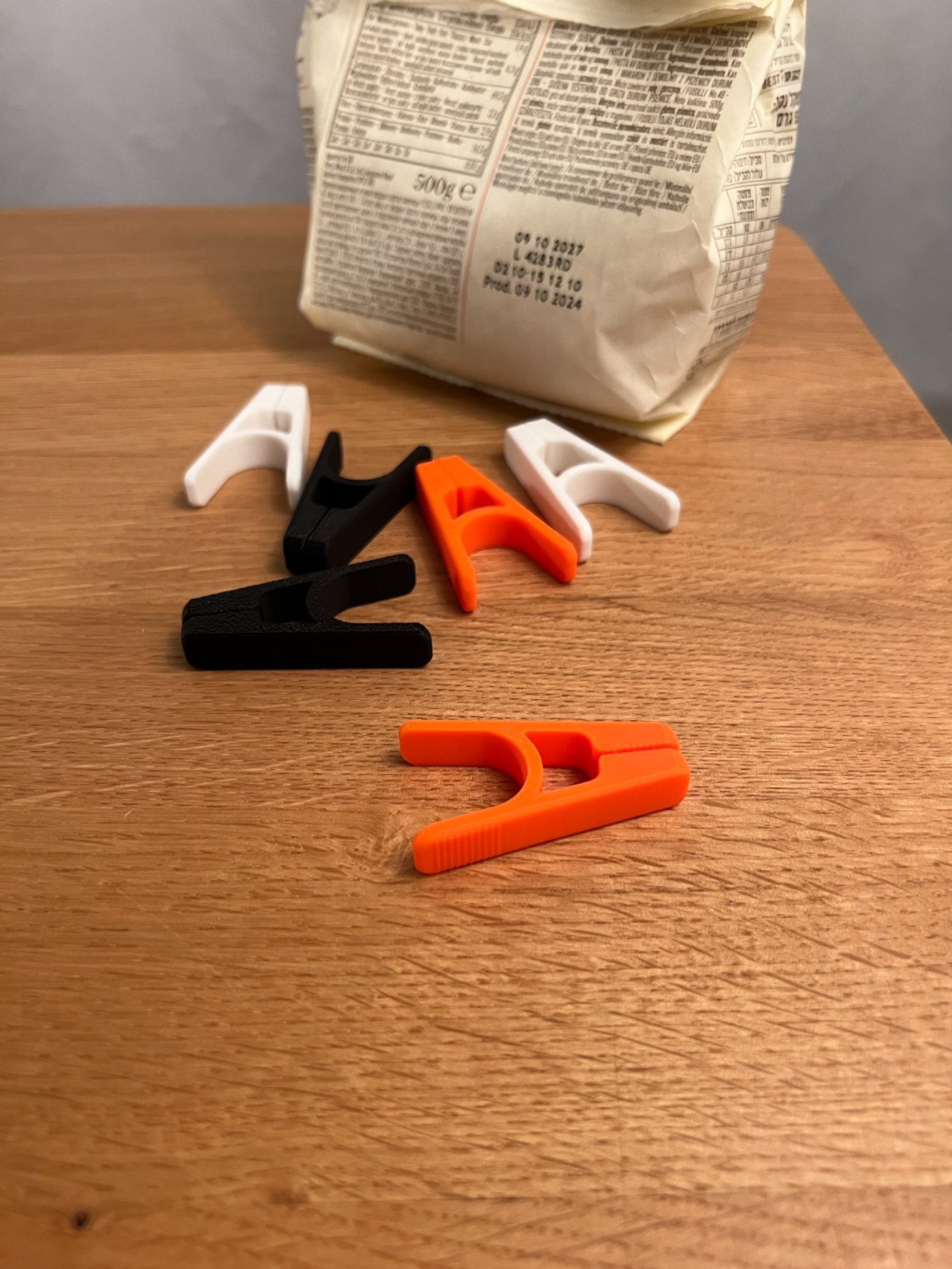 Poşet Ağzı Kapatma Klipsi 10'lu Set - Mutfak Paket Mandalı