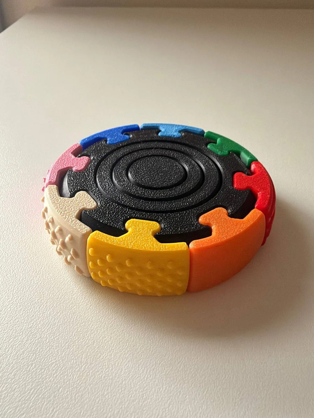 Modüler Fidget Spinner - Değiştirilebilir Parçalı Antistres Oyuncak | KARMA RENK
