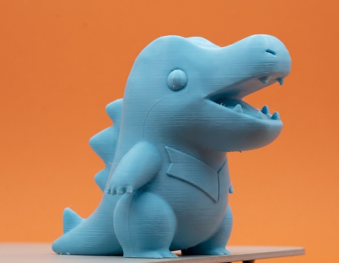 Totodile Chibi Pokémon Figürü - Sevimli 3D Baskı Koleksiyon Biblosu