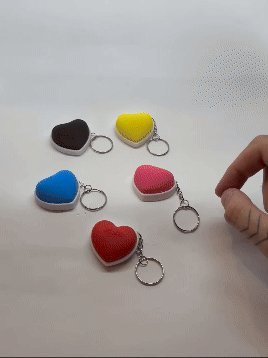 Kalp Clicker Fidget Anahtarlık