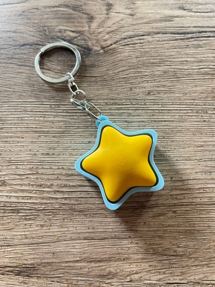 Yıldız Clicker Fidget Anahtarlık