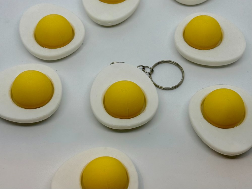 Yumurta Clicker Fidget Anahtarlık