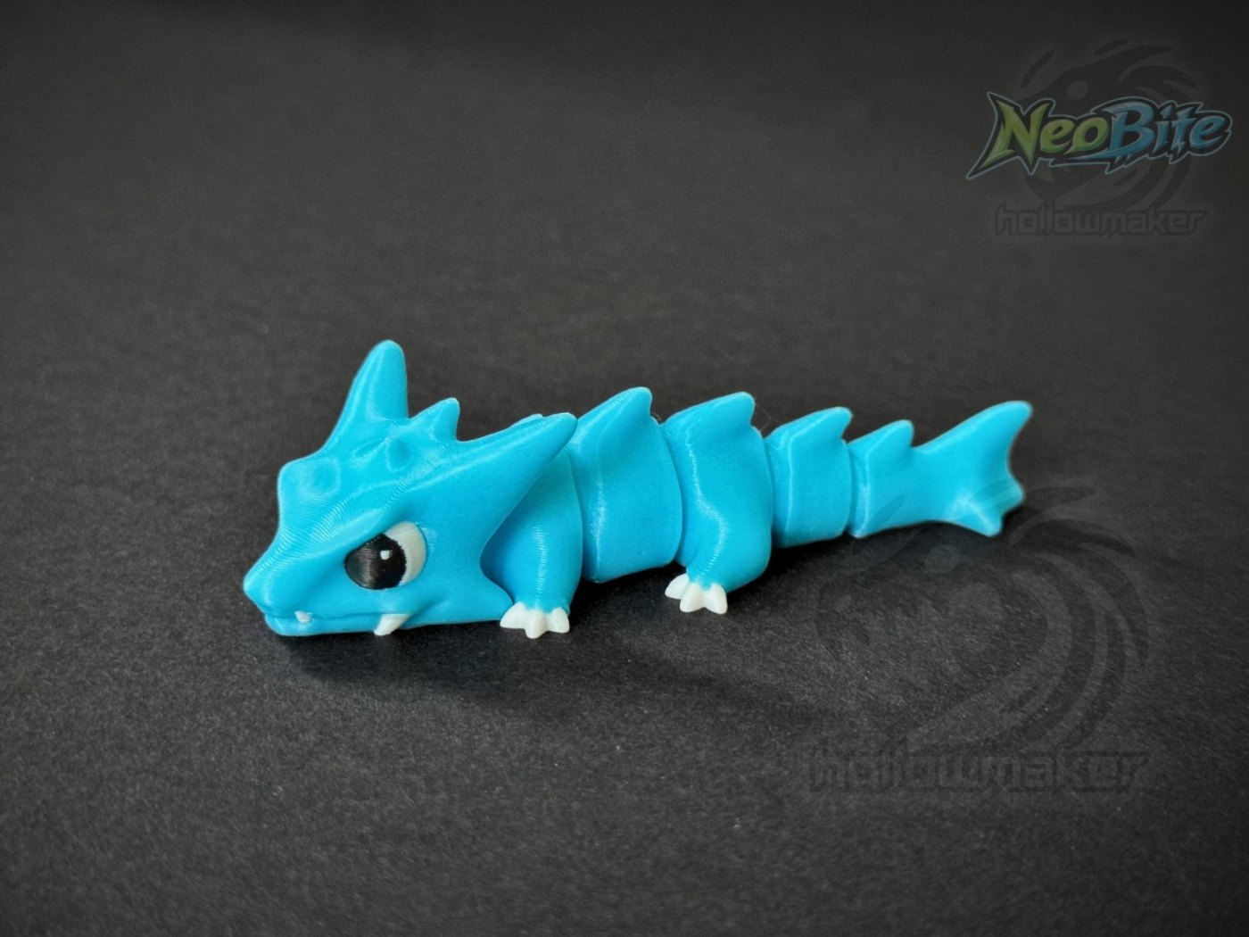 Mini Esnek Ejderha Anahtarlık - Hareketli 3D Baskı Ejderha