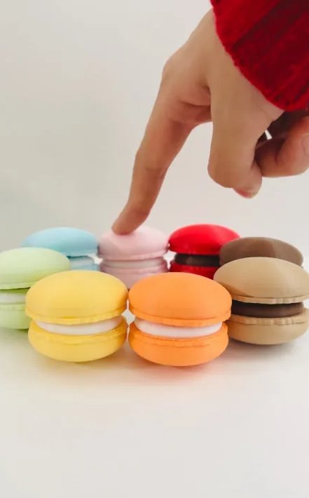 Makaron Clicker Fidget Anahtarlık