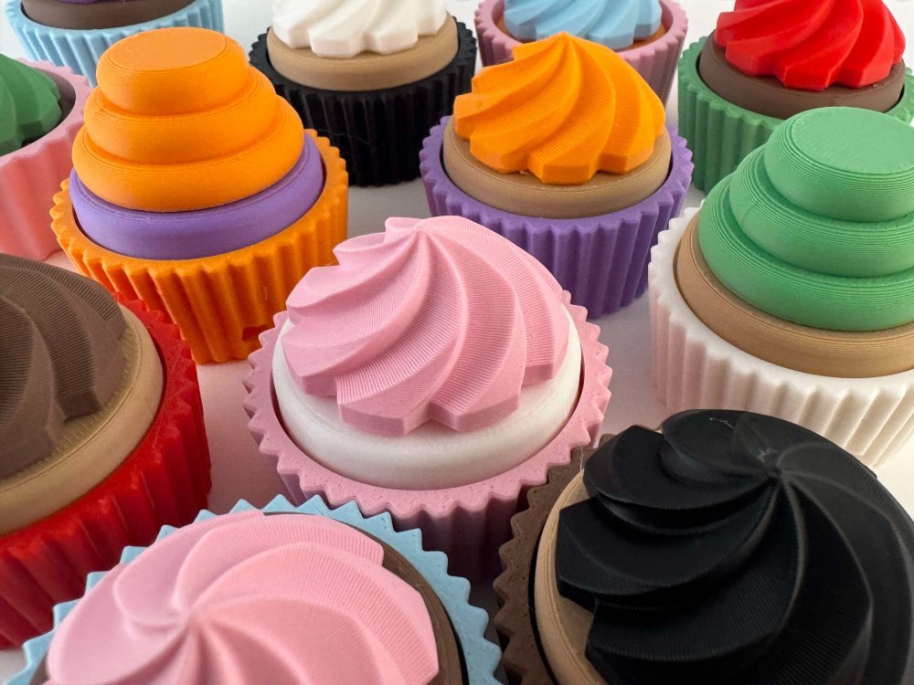 Cupcake Clicker Fidget Anahtarlık
