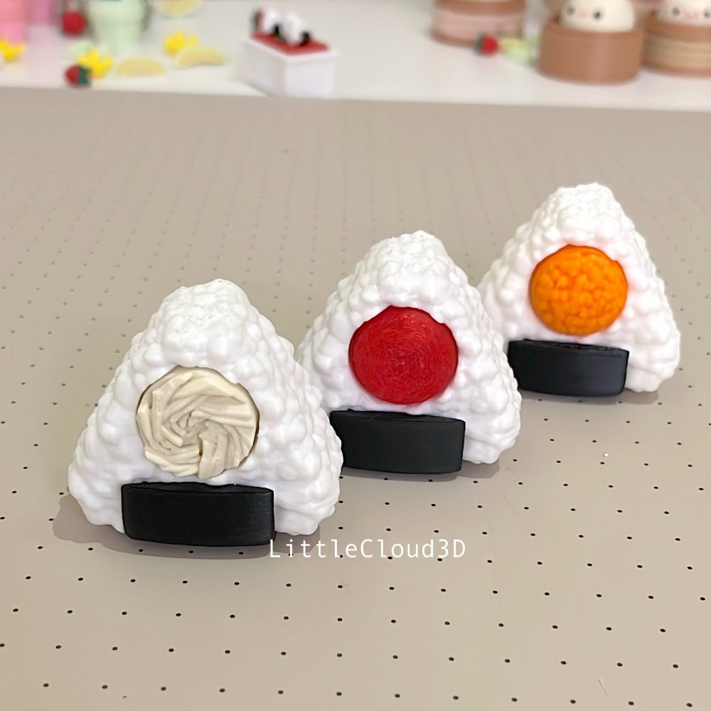 Onigiri Clicker Fidget Anahtarlık