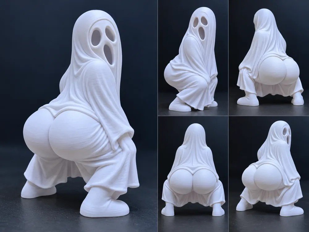 Scream Figür